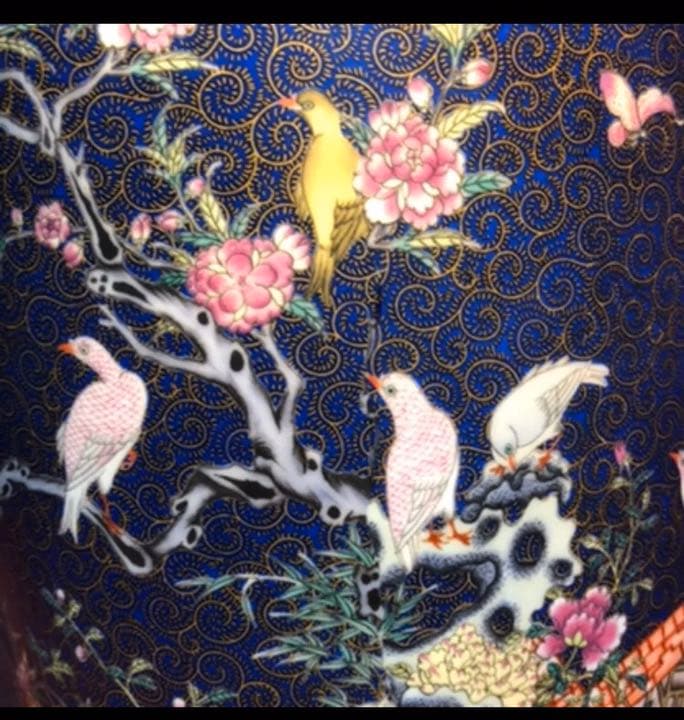 大清乾隆年製　花鳥文筆頭