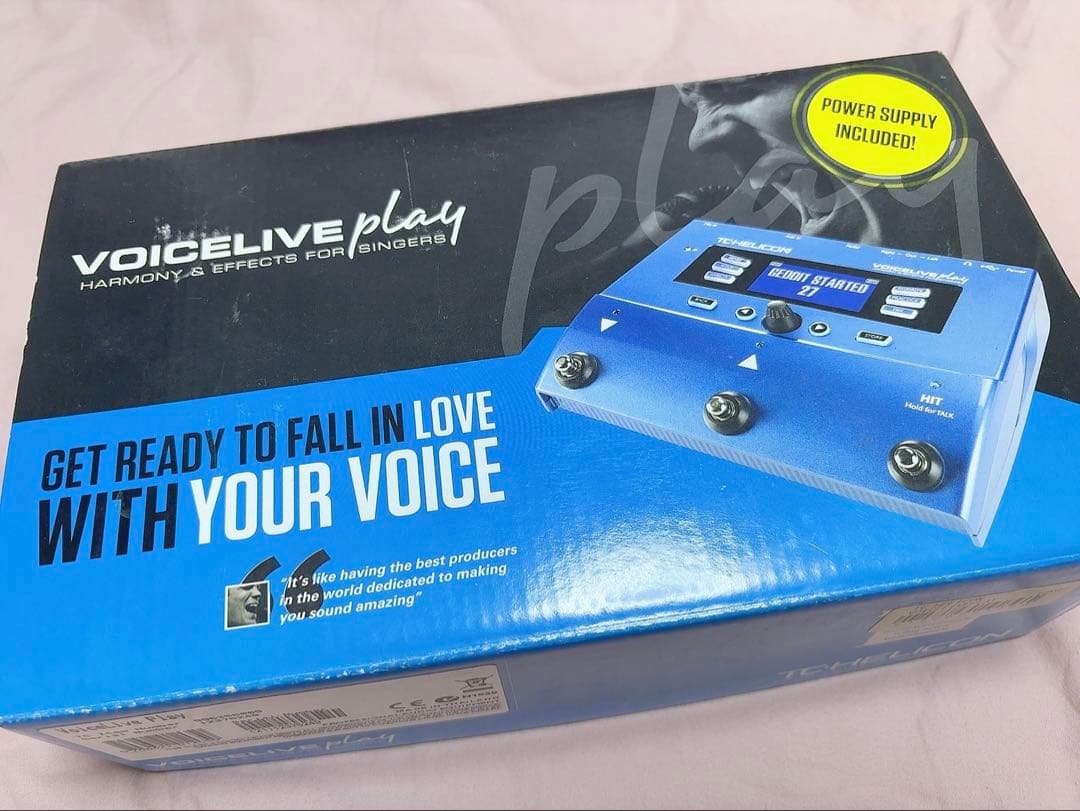【超美品】TC HELICON VOICELIVEPLAY ボーカルエフェクター