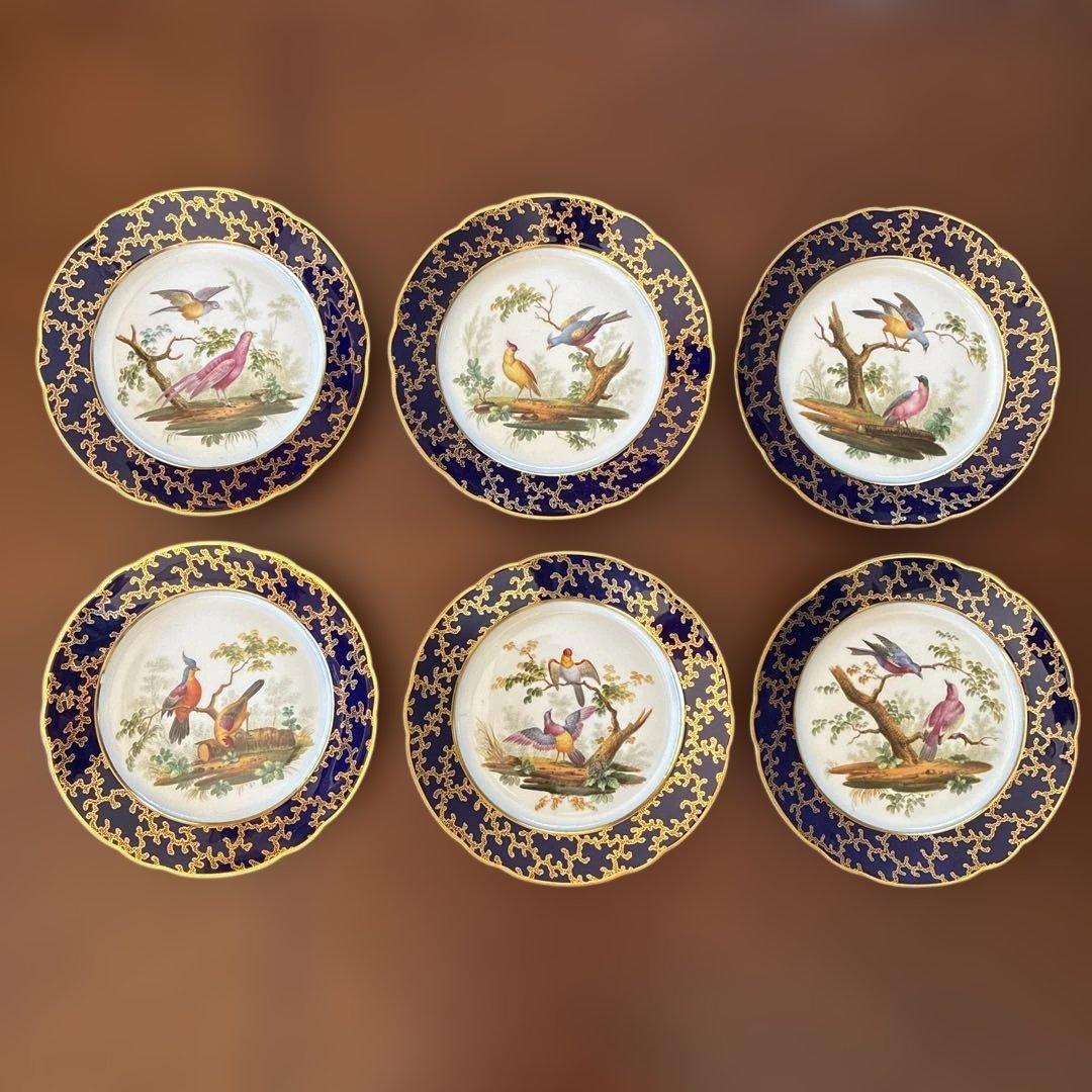 ニンフェンブルク 飾り皿 絵皿 6枚セット