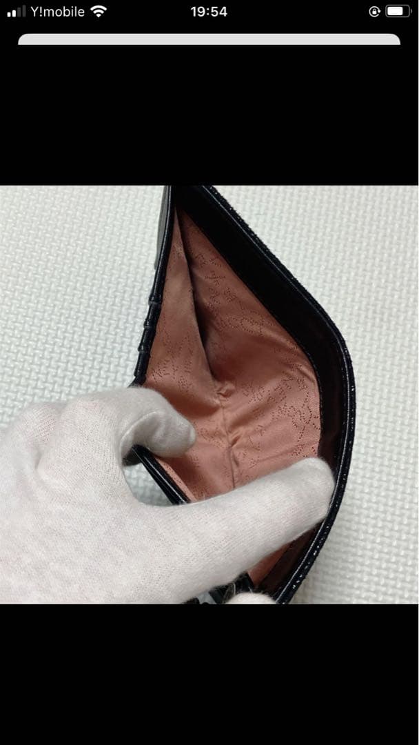 未使用STELLAMcCARTNEY三つ折り財布 ファラベラ　ブラック　黒