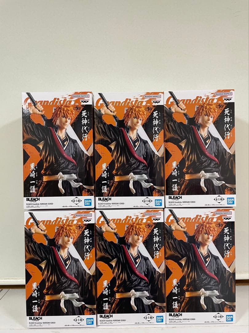 BLEACH Grandista 黒崎一護 フィギュア6個セット