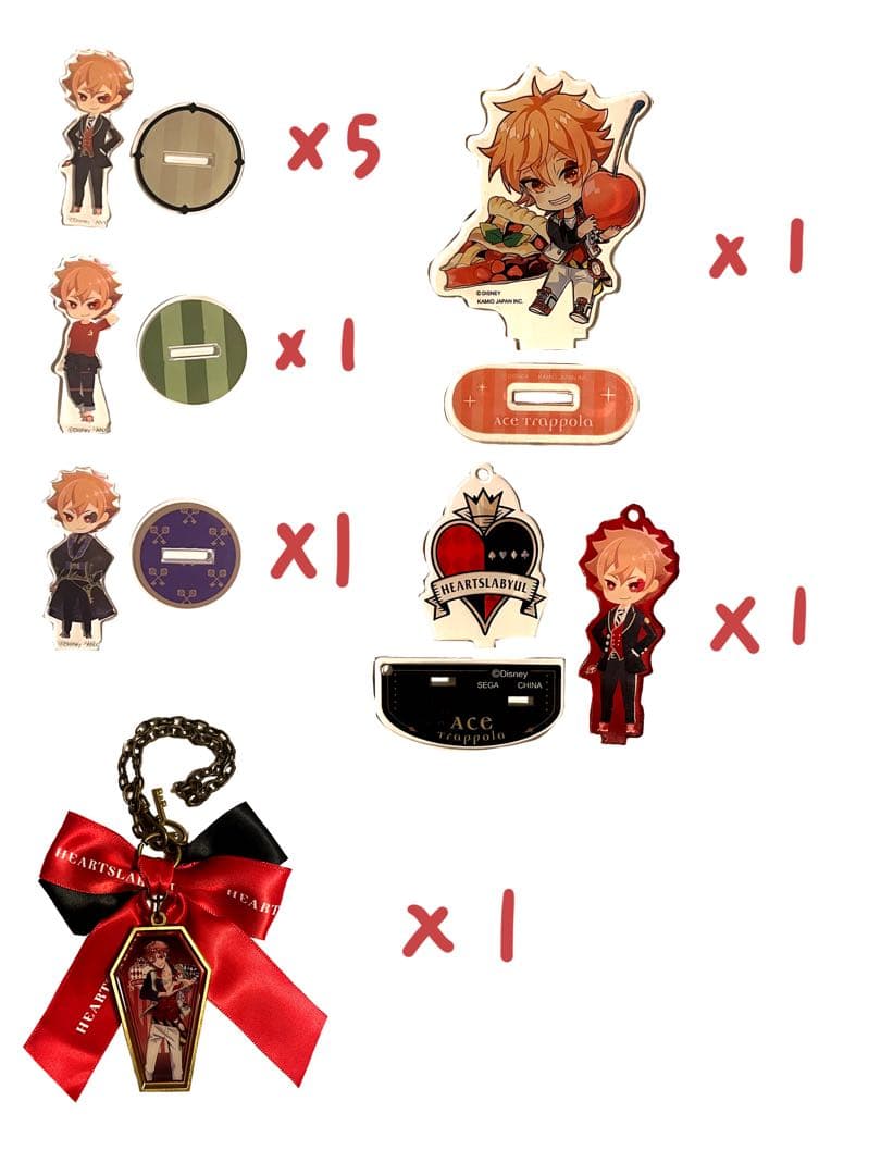 エース・トラッポラ グッズまとめ売り