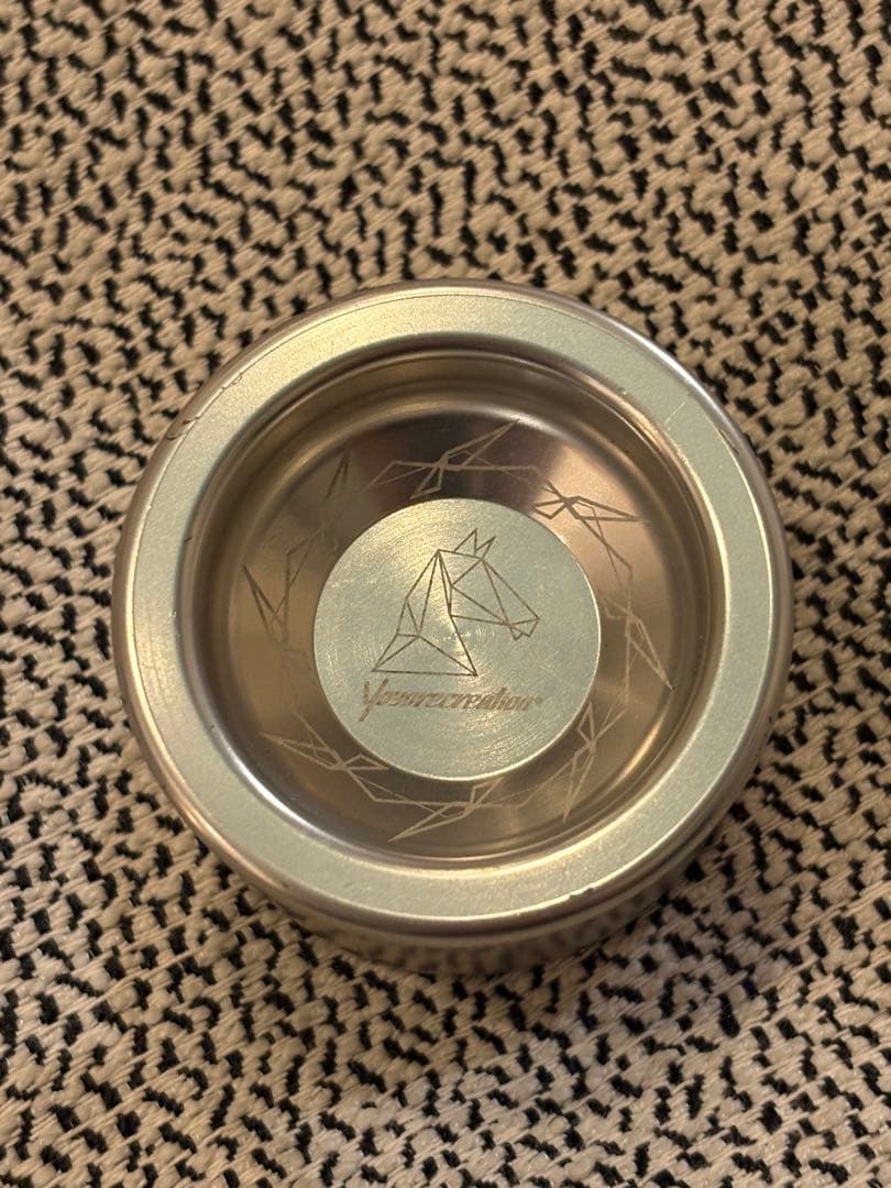 ヨーヨーリクリエーション　Sleipnir スレイプニル　折紙ロゴ　シルバー