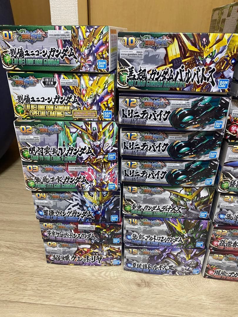 SDガンダム　三国創傑伝　NO1〜34コンプセット　限定物あり