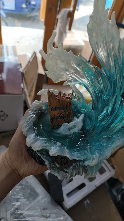 BLEACH黒衣少年図ティア ハリベル1/8ガレージキット ガレキ スタチュー⑥