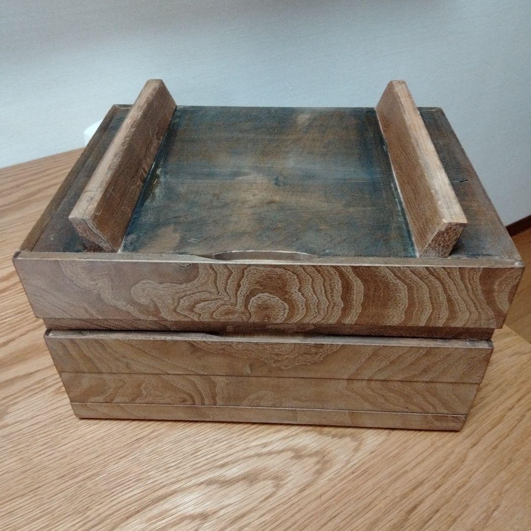 木製小物入れ　ミニチェスト　レトロ家具　アンティーク