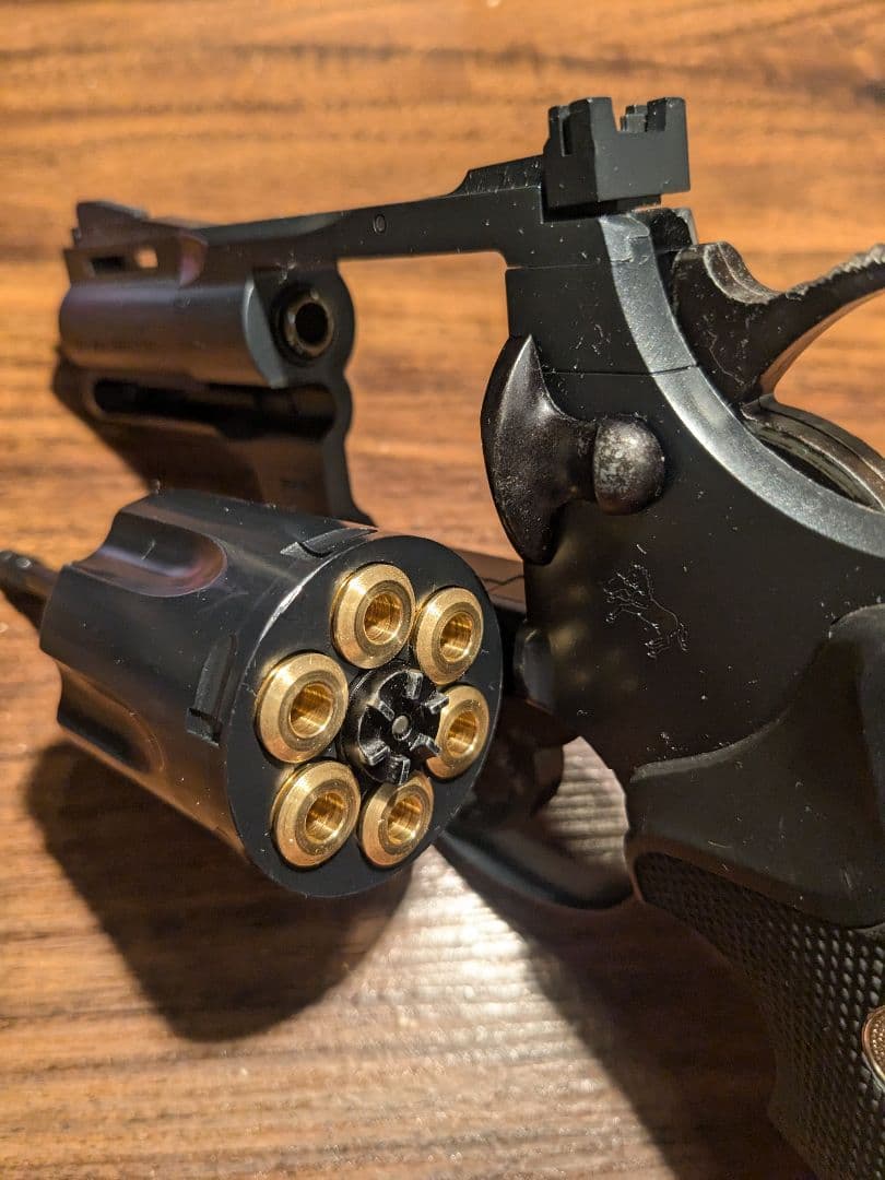 東京マルイ　コルトパイソン2.5インチ　ガスリボルバー　リアルカート仕様