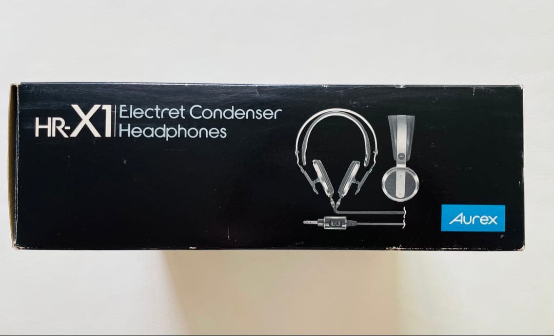 Aurex HR-X1 エレクトレットコンデンサーヘッドホン 新品未使用 東芝