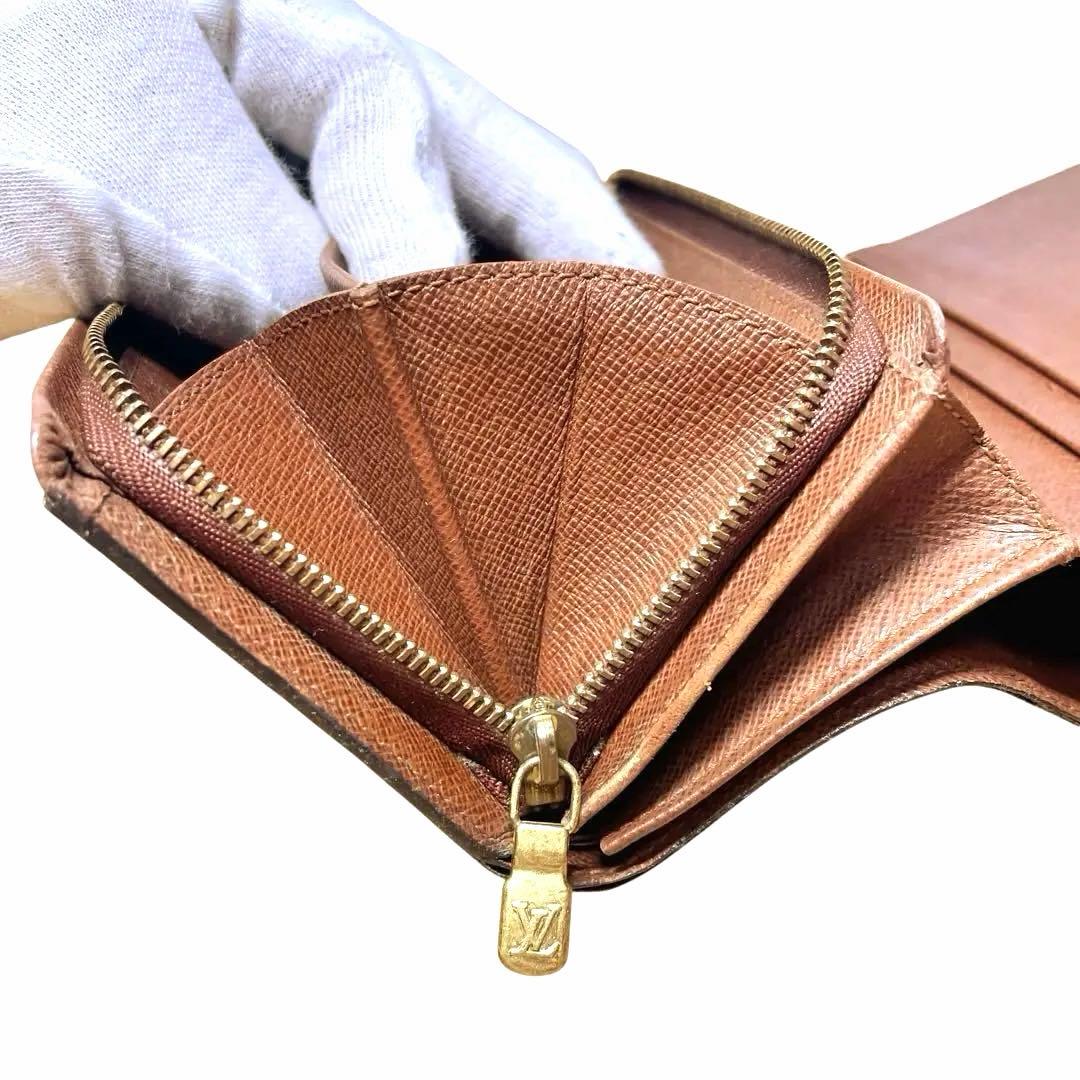 LOUIS VUITTON　ポルトモネビエ モノグラム　折り財布　Ｍ61730