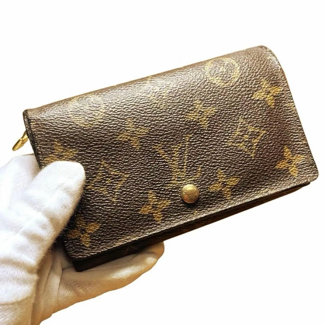 LOUIS VUITTON　ポルトモネビエ モノグラム　折り財布　Ｍ61730