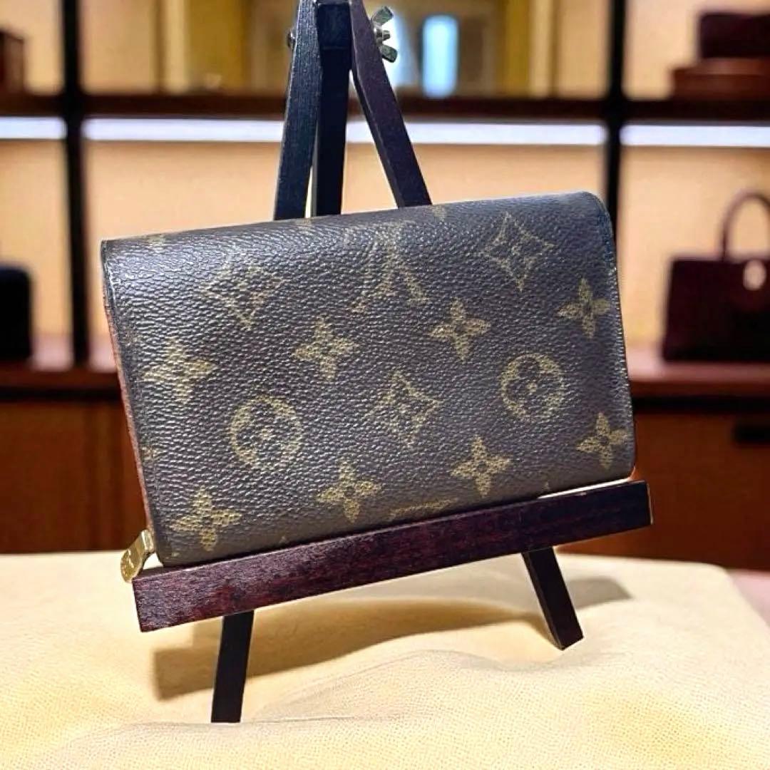 LOUIS VUITTON　ポルトモネビエ モノグラム　折り財布　Ｍ61730