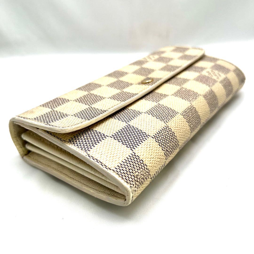 ルイヴィトン ポルトフォイユ サラ ダミエ アズール N61735 長財布