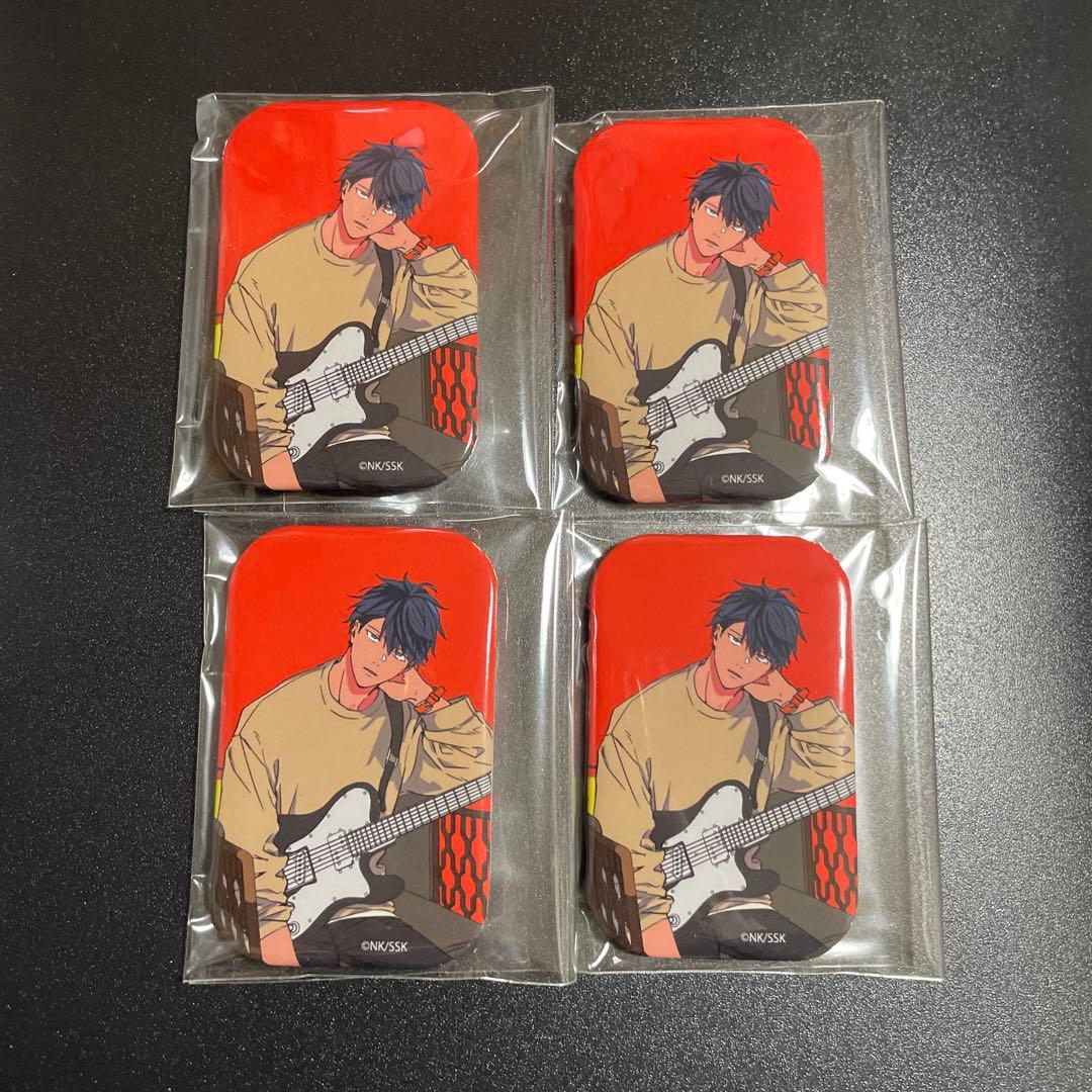 ギヴン 立夏 スクエア缶バッジ