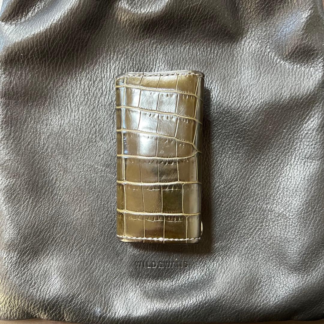 ワイルドスワンズ クロコダイル カーキ クリッパーIII