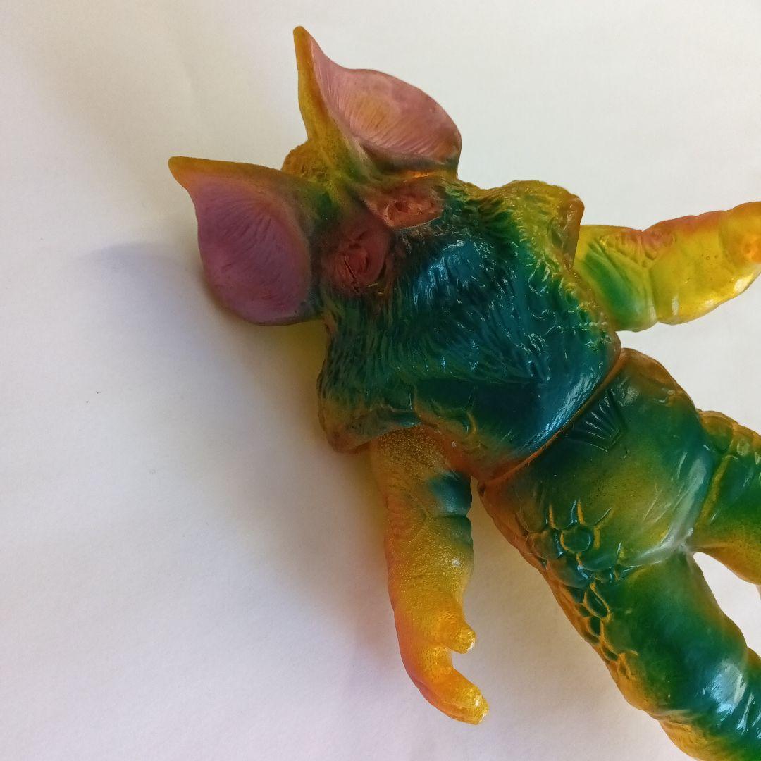 イカルス星人　ロッテ懸賞品＋ノーマルセット　キングザウルス　昭和　ソフビ　ポピー