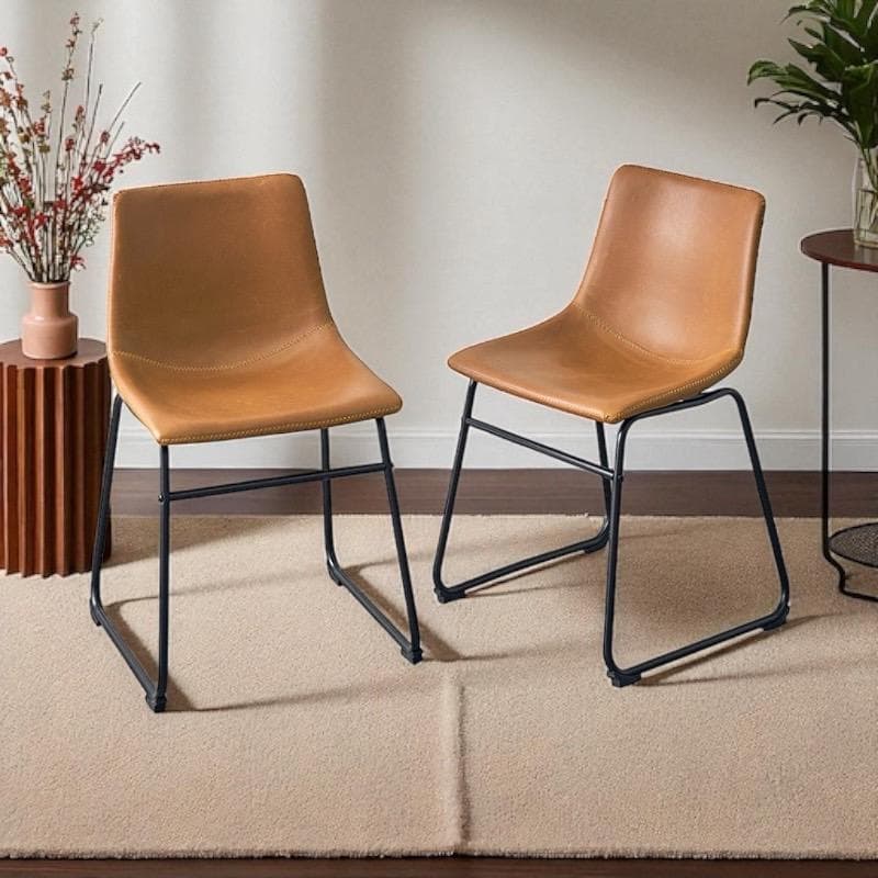 アウトレット　ヴィンテージ風　チェアー　2脚セット