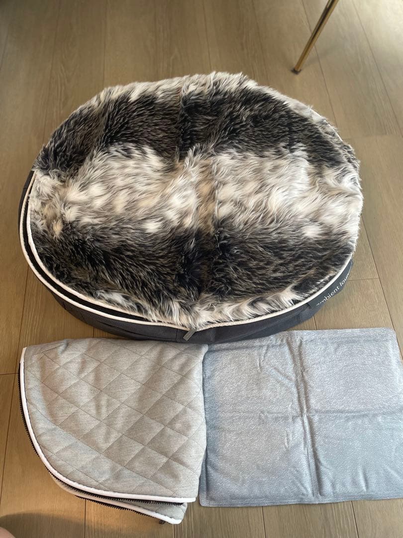 ambient lounge 犬用ベッド Sサイズ グレー