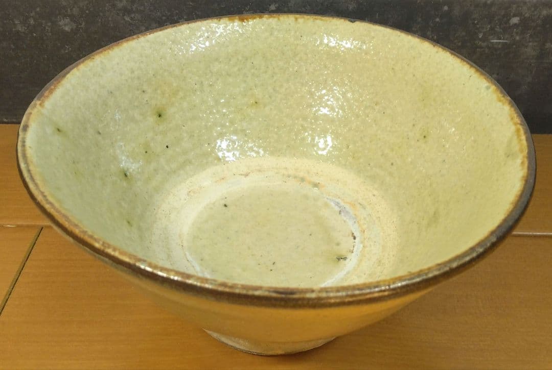 人間国宝 金城次郎 魚紋茶碗 栞 共箱 美品 壺屋焼 壷屋焼 やちむん 魚2匹