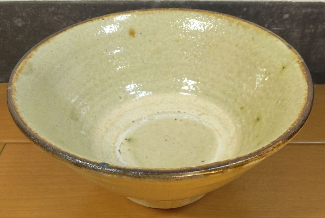 人間国宝 金城次郎 魚紋茶碗 栞 共箱 美品 壺屋焼 壷屋焼 やちむん 魚2匹