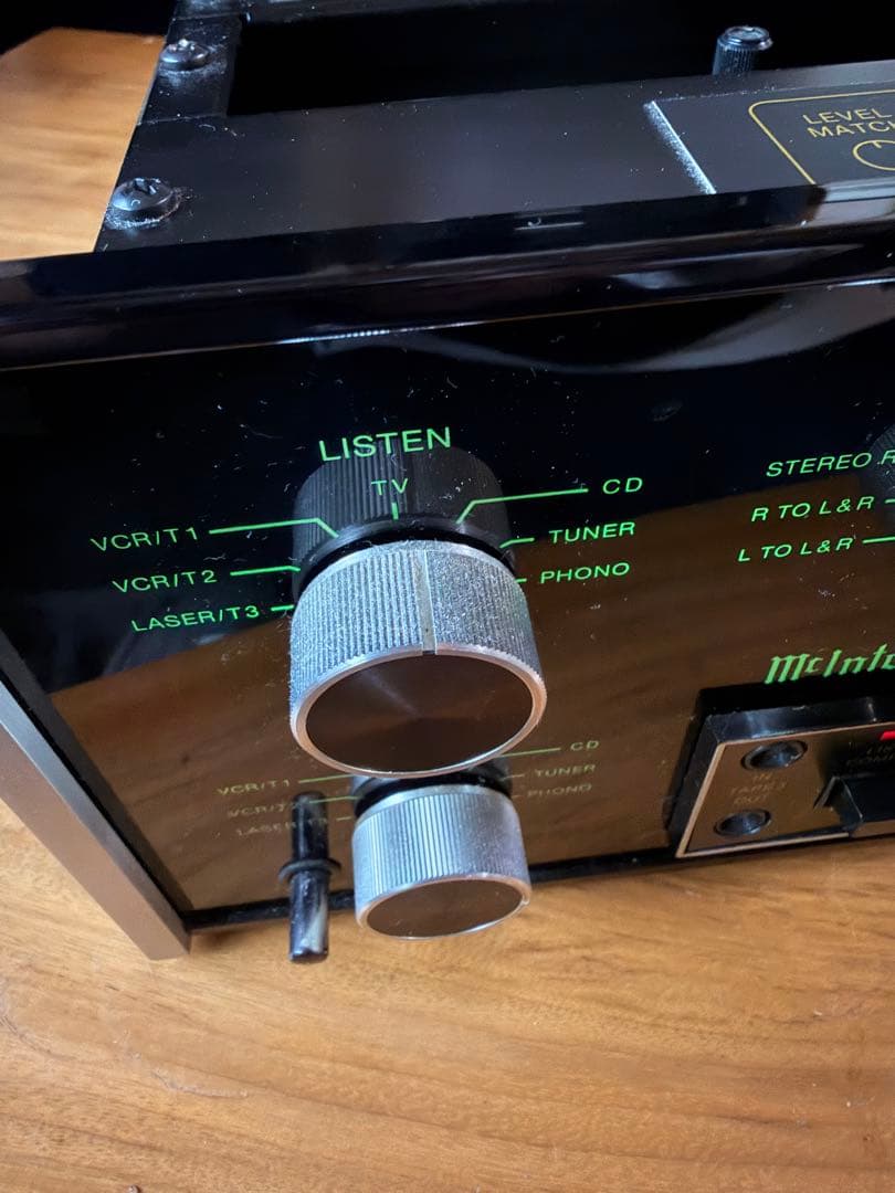 McIntosh C34V プリアンプ　サイン入り