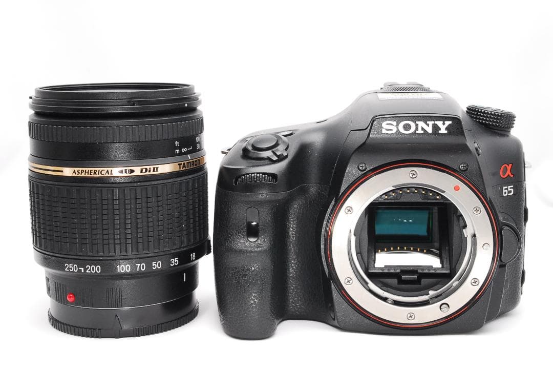 ♥ SONY ソニー α65 スマホ転送 18-250ｍｍレンズ レンズ交換不要