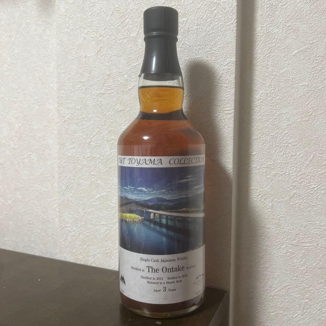 御岳 3年 シングルモルトウイスキー T&T TOYAMA