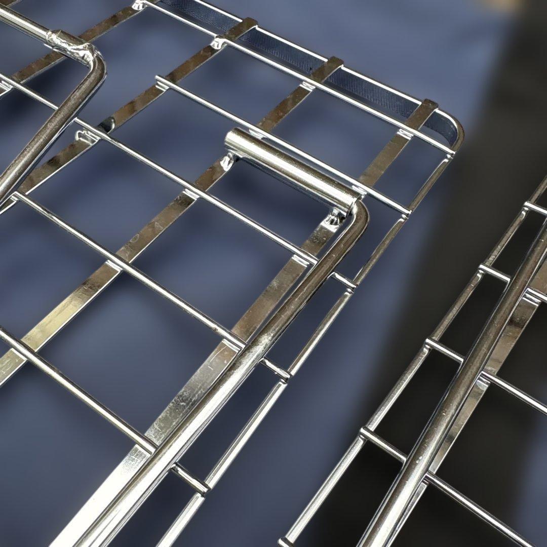 ユニフレーム　フィールドラック　シルバー　3個　ケース