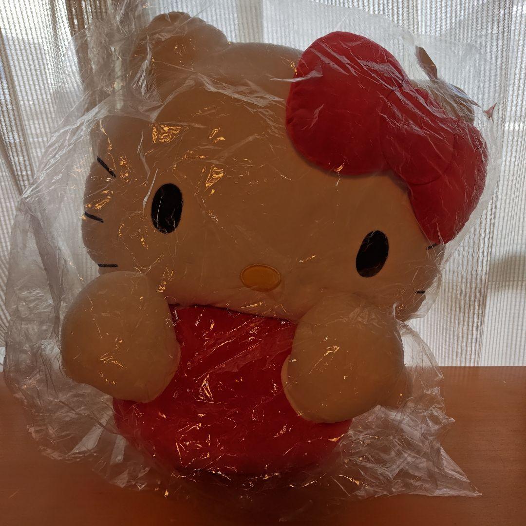 ハローキティ未使用ビッグぬいぐるみ①2018年もの　非売品　サンリオ くじ