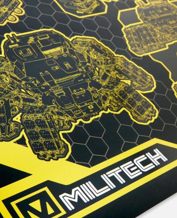 サイバーパンク2077 CHIMERA SCHEMATIC LITHOGRAPH