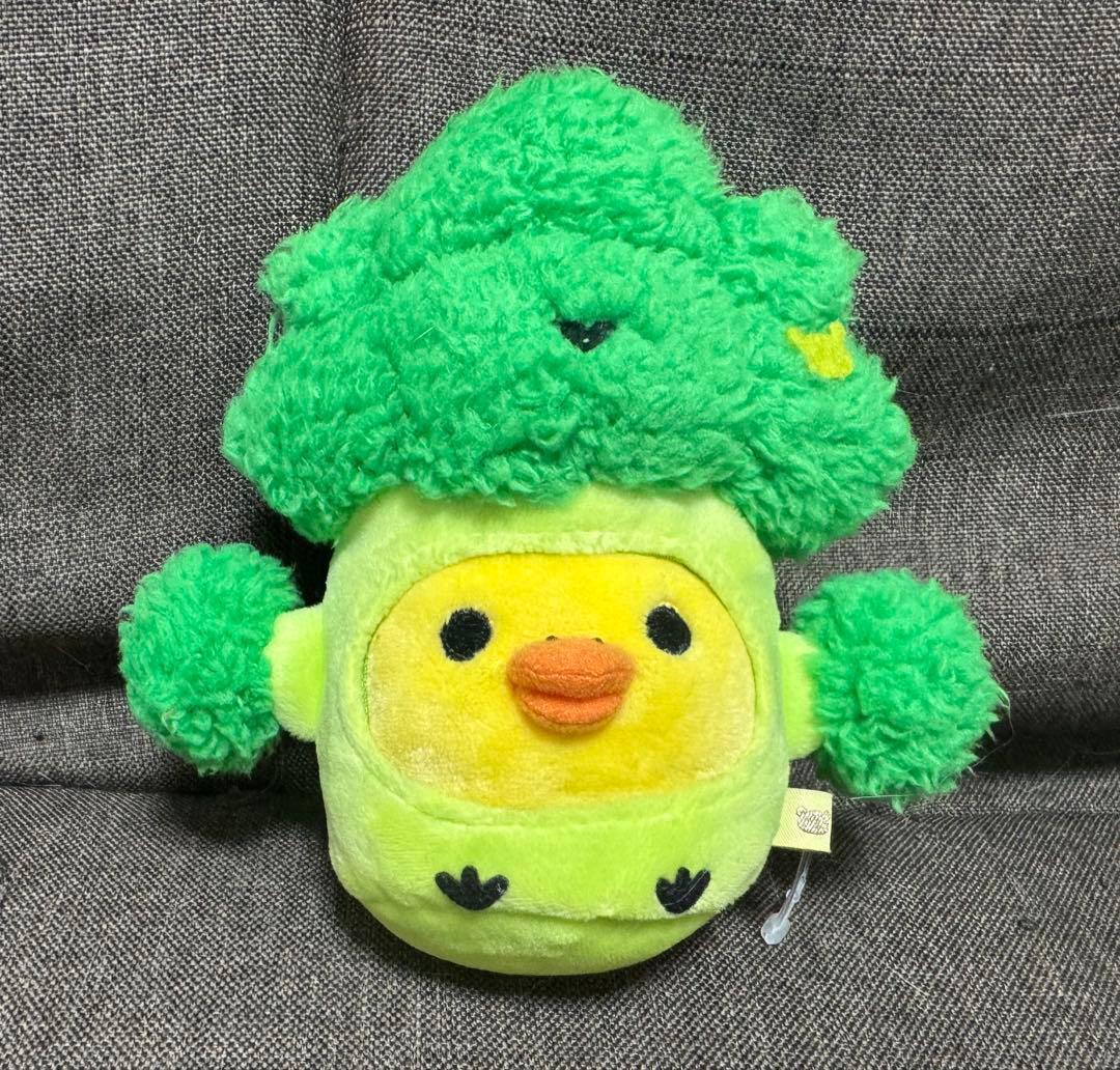 キイロイトリ　お弁当　ブロッコリー　あつめてぬいぐるみ