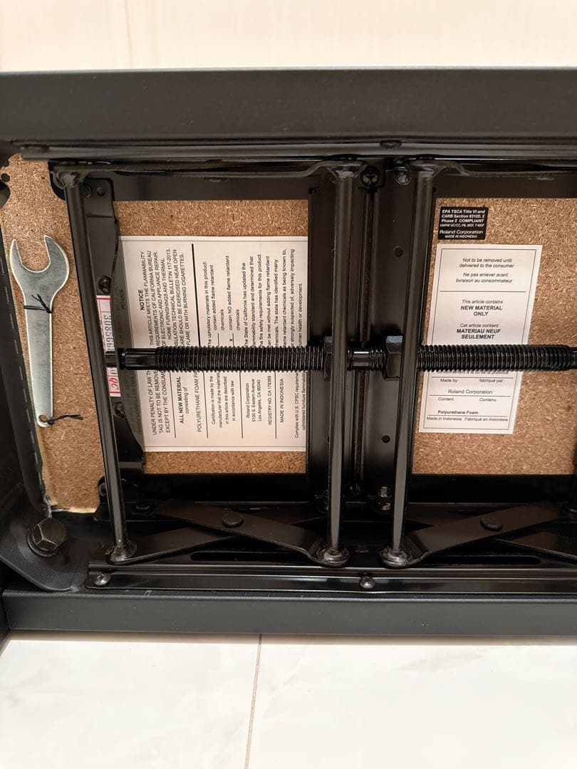 Roland 電子ピアノベンチ