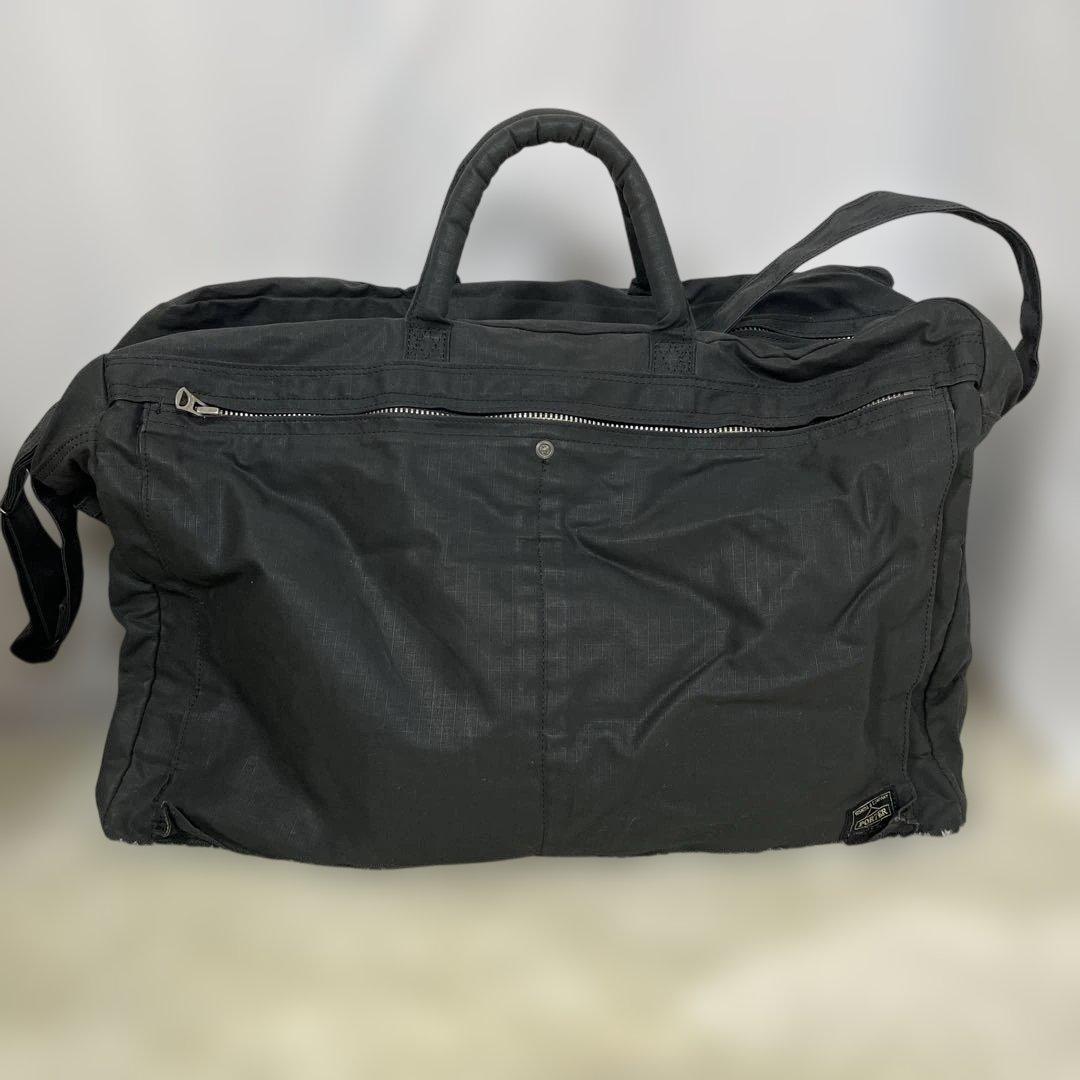 ポーター キューブ ボストン バッグ 2way ショルダー　ブラック