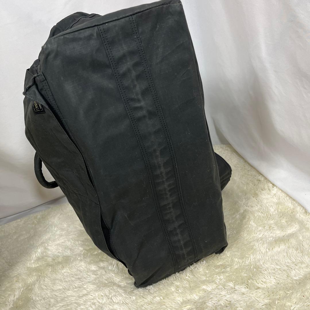 ポーター キューブ ボストン バッグ 2way ショルダー　ブラック