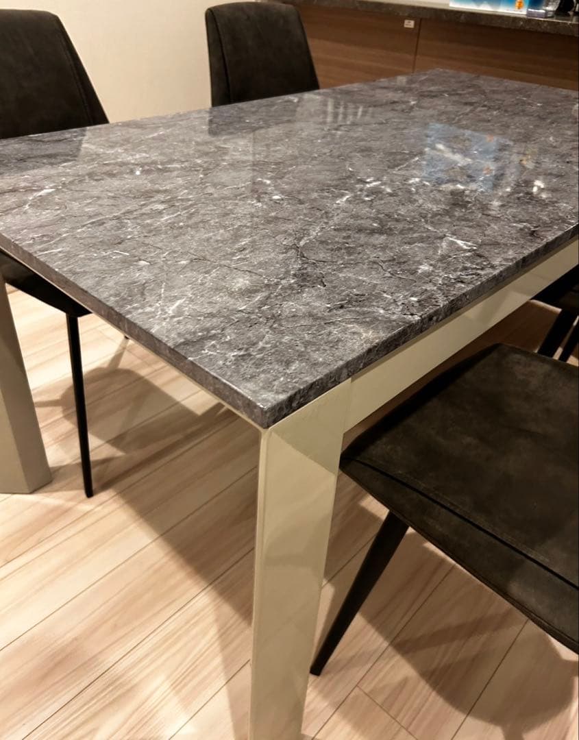 a3115188　大理石風ダイニングテーブルのみ
