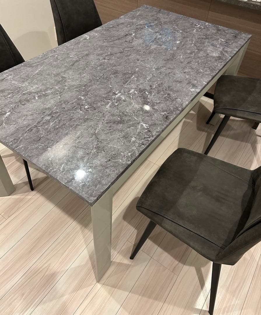 a3115188　大理石風ダイニングテーブルのみ