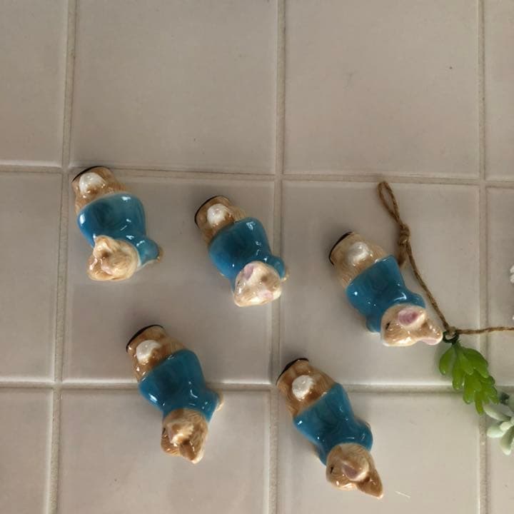 【新品】ピーターラビット　箸置き　セット