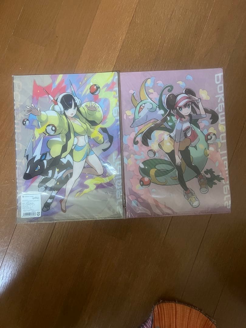 ポケモントレーナーズ クリアファイル 3枚セット フウロ カミツレ メイ