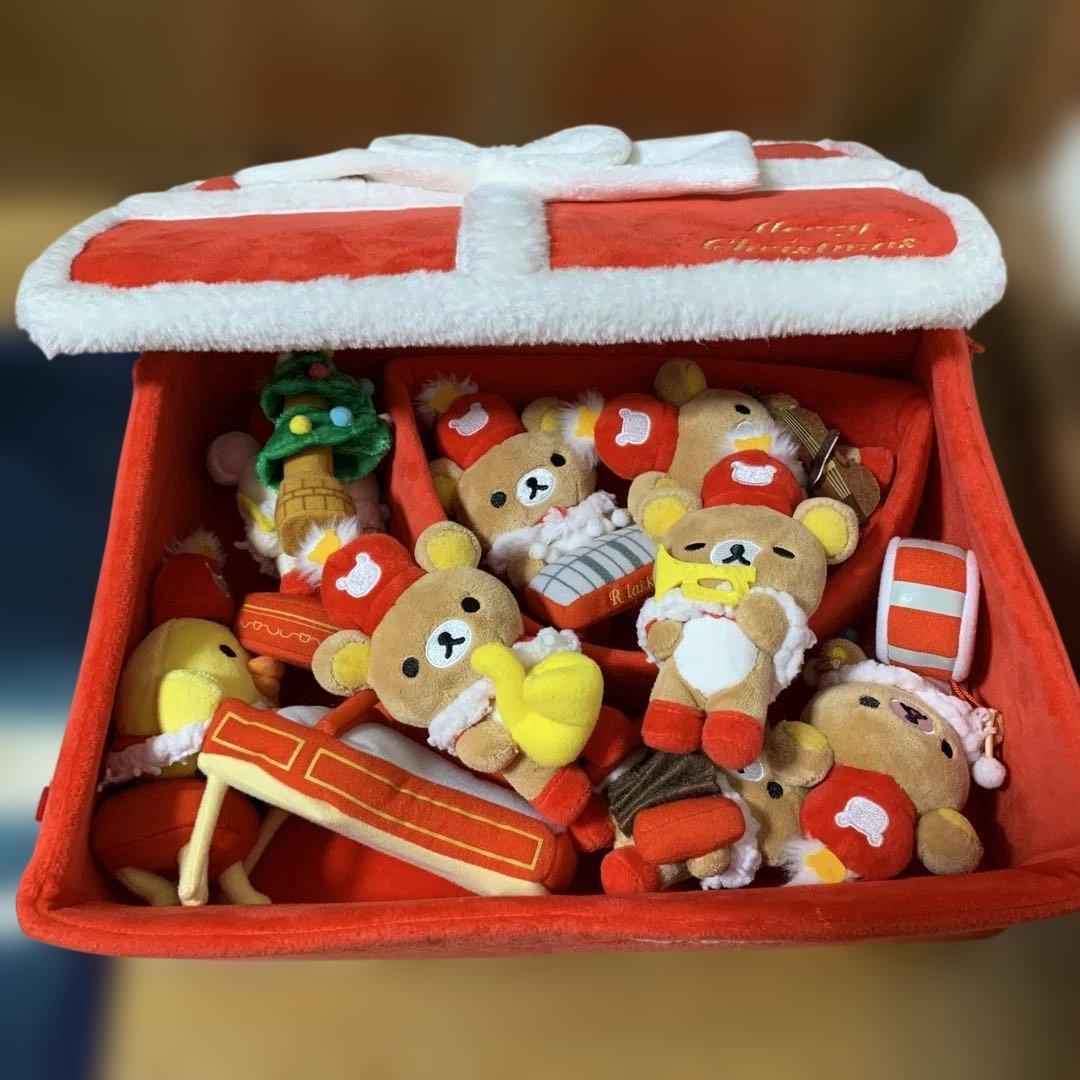 リラックマ　１０周年　ワンダーランド　クリスマスBOXぬいぐるみ
