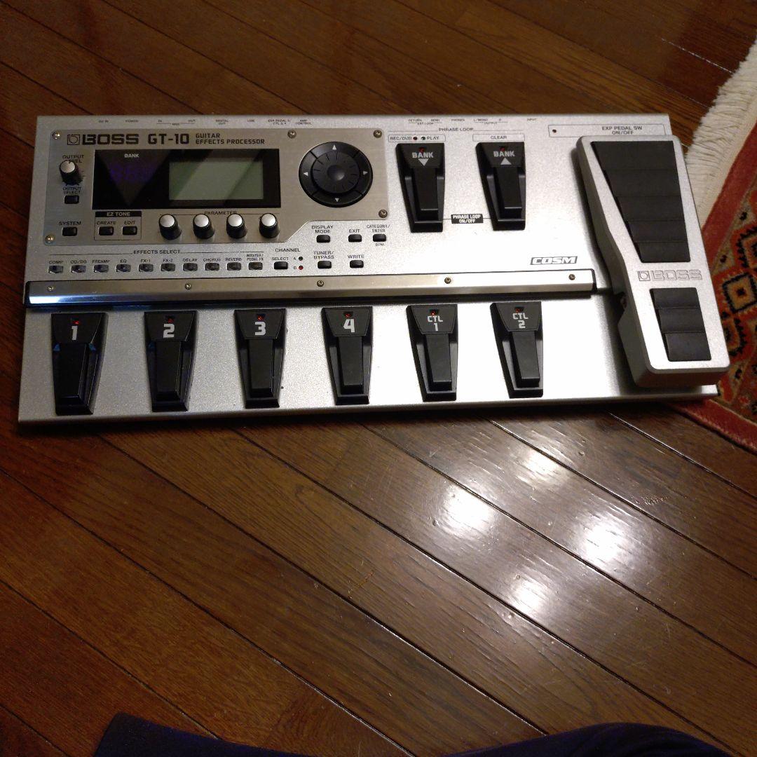 BOSS GT-10 デジタルエフェクター　ケース付き