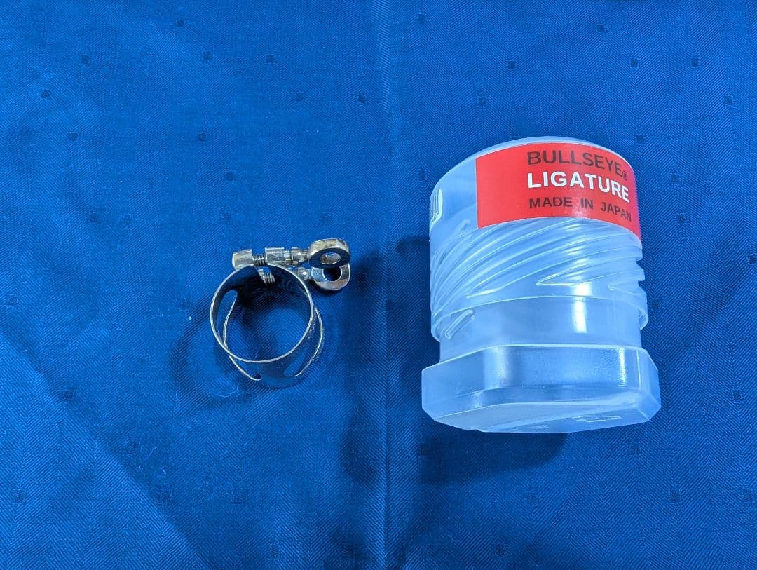 た*る様 ブルズアイ・ルージュ EX 総銀(クラリネット用リガチャー)