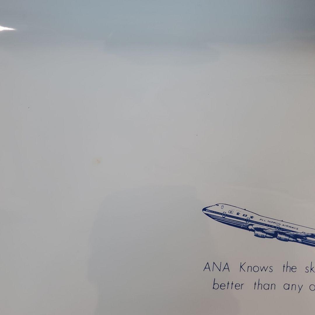 全日空　ANA　マリンジャンボ　就航記念　下敷き　非売品　B747　飛行機