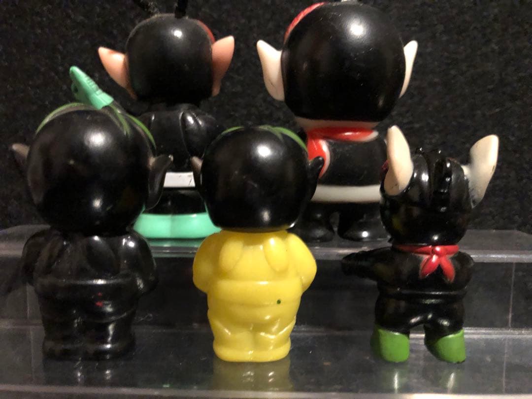 貴重 当時物 無版権 ソフビ 仮面ノリダー チビノリダー パチ物 とんねるず