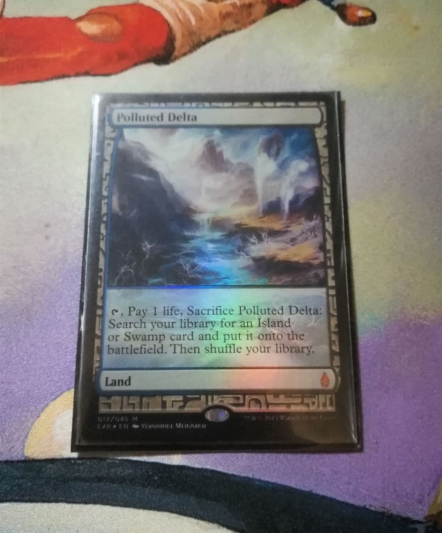 MTG 汚染された三角州　exp foil