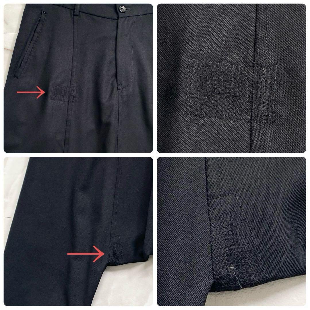 A15925 ブラックコムデギャルソン 09ss サルエルパンツ　黒 S