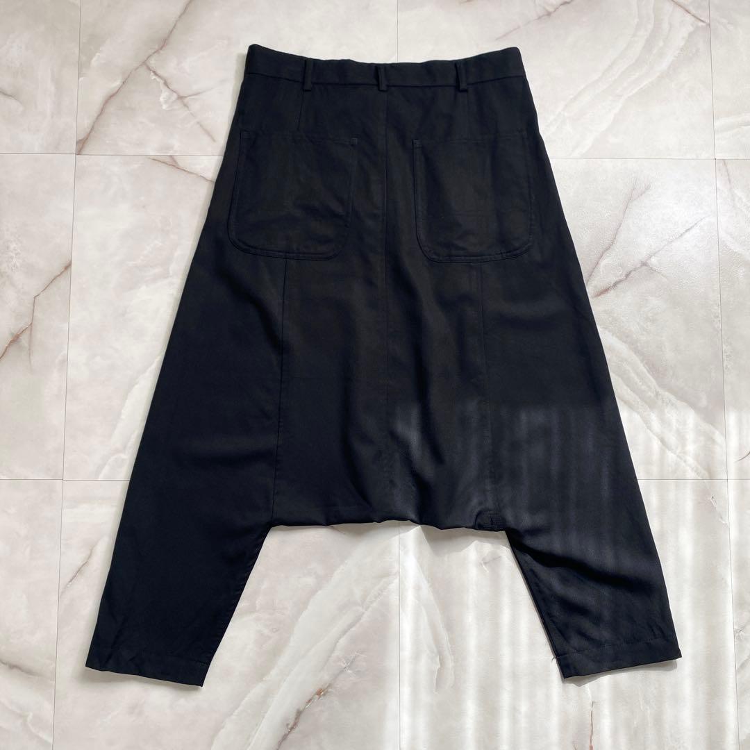 A15925 ブラックコムデギャルソン 09ss サルエルパンツ　黒 S