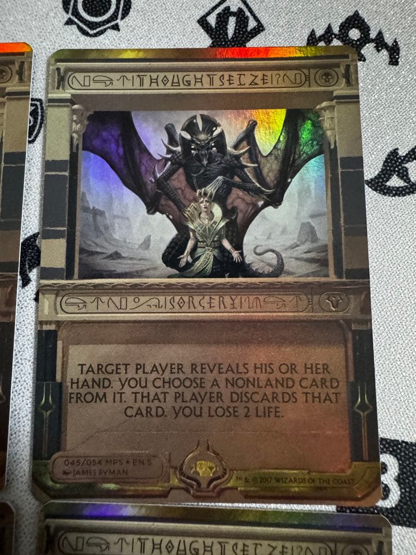 4枚セット 思考囲い foil マスターピース