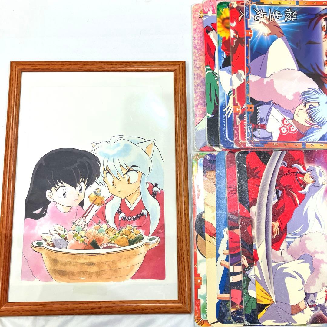 犬夜叉　かごめ　額装　イラスト　非売品　マウスパッド　高橋留美子　るーみっく