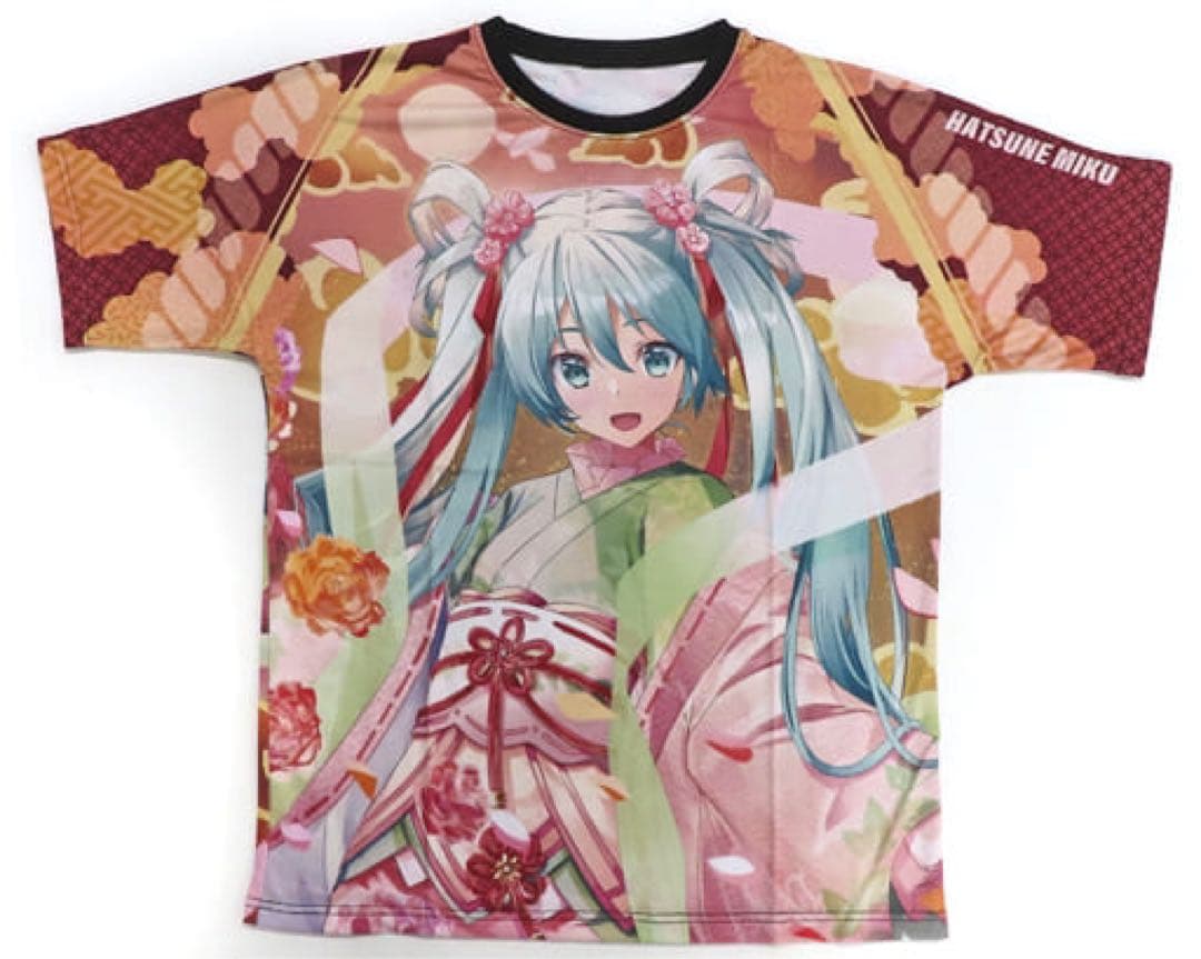 「弘前ねぷた300年祭」×「初音ミク」 繚乱フルグラTシャツ Art by 大堂