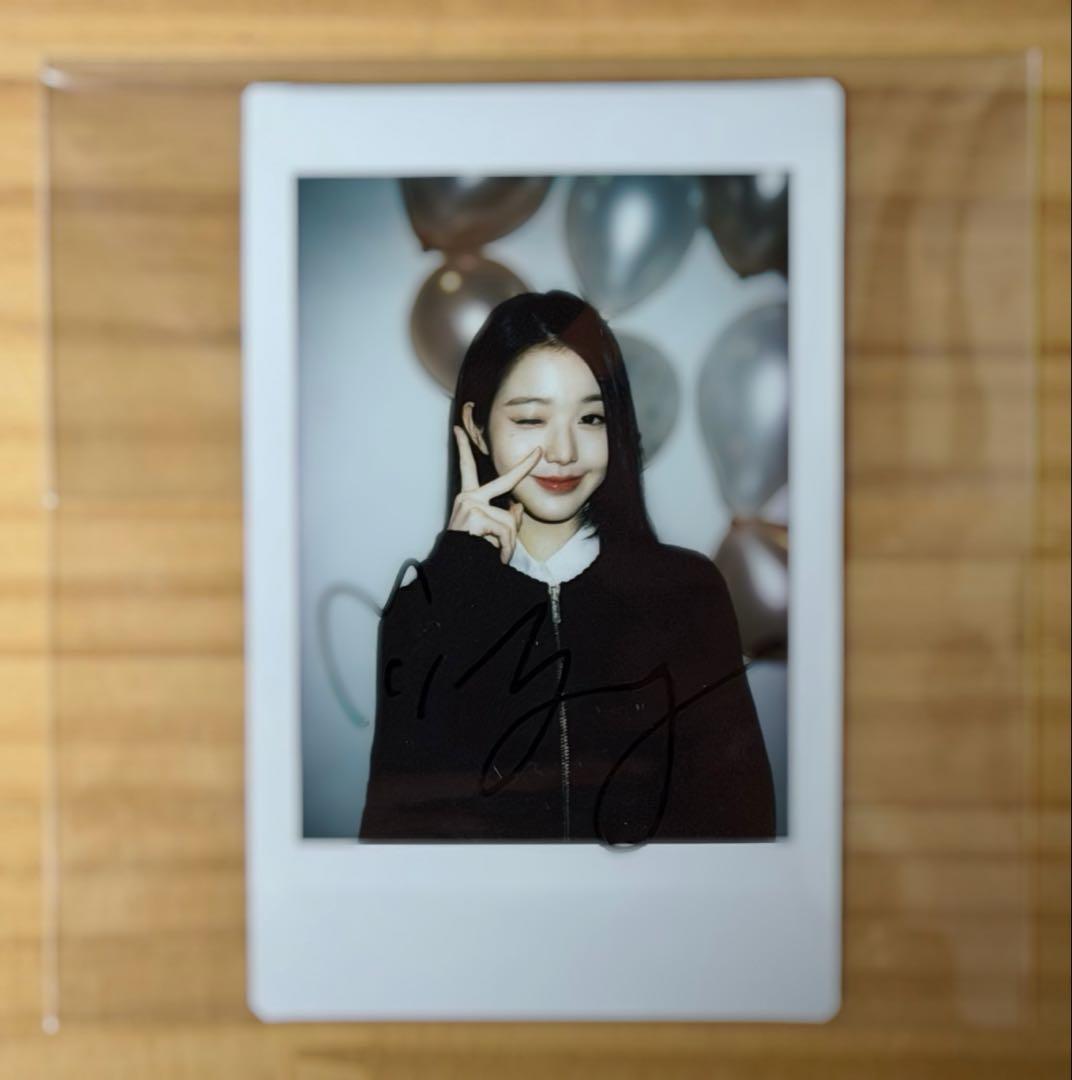 【値下げ可】IVE ウォニョン 直筆サイン入りチェキ