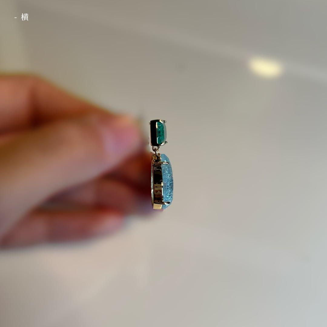 遺品整理　アンティーク　ヴィンテージ　エメラルド　アクアマリン